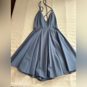 Elegant Blue Dress